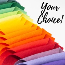 Single Sheet 12"X18" Merino Wool Felt Blend 35%Wool/65% Rayon Felt price