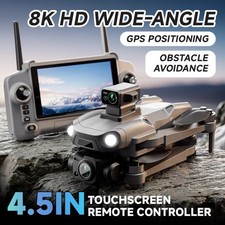 8K GPS Drone w/ Touchscreen Controller, 5G Battery, FPV, Dual Auto Return Drone price