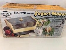 NEW! VINTAGE PREMIUM WEST BEND MODEL 5210 ELECTRIC YOGURT MAKE - USA MADE! Yogurt Makers price