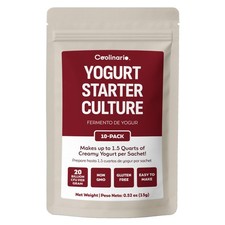 Coolinario Yogurt Starter Culture (10-Pack, 1.5g 10-Pack, 1.5 g Sachets Yogurt Makers price