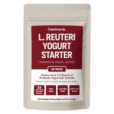 Coolinario L Reuteri Yogurt Starter (10-Pack, 1.5G Sachets) Yogurt Starter Cultu Yogurt Makers price