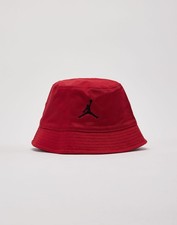 NEW Nike Jordan Jumpman YOUTH Kids Twill Bucket Hat Black Chrome Badge One Size Kids' Hat price