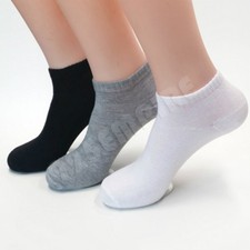 3/6/12 Pairs Ankle/Quarter Crew Men Sport Socks Cotton Low Cut Size 9-11,10-13 Men's Socks Set price