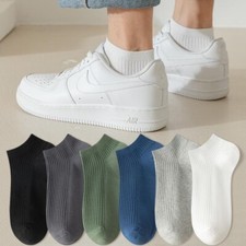 3 Pair Men’s Quick Dry Sports Socks Breathable Polyester Ankle Style for Summer Men's Socks Set price