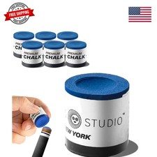 3 Pcs Pool Chalk Billiards Cue Stick  Chalk Pure Cube Table Accessories High ... Chalk price