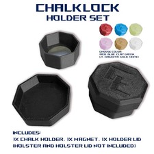 CHALK LOCK Holder Only (incl. magnet and lid) Predator Pure Taom Roku Square Chalk price