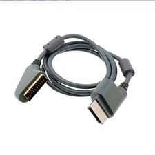 6 ft 1.8m RGB Scart Video HD TV AV Cable For XBOX 360 Classic Version Scart Cable price