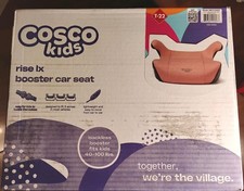 Cosco Kids Rise LX Booster Car Seat Cameo Rose  Fits Kids 40-100 Lbs. READ!!! Baby Car Seat Booster price