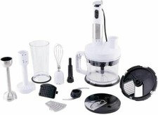 Wolfgang Puck 7-in-1 Immersion Blender with 12-Cup Food Processor (White) Food Processor price