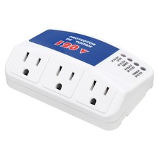 Surge Protector Home Appliance 1800W 120V 15A | 3 Outlet Delay Voltage Protector Home Appliances Display / Outlet price
