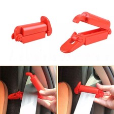 2Pcs Red Car Seat Safety Belt Clip Buckle Child Toddler Safe Strap Lock For Kids Baby Safety Belt price