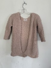 Zara Girls Knitwear Winter Collection Blush Pink Textured Soft Open Cardigan, 7 Girls' Sweater & Cardigan & Knitwear price