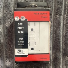 Pass & Seymour Legrand GFCI Outlet 2095-TRWRWCC4 20A 125V White Tamper Weather Electric Kitchen Appliances (Display-Outlet) price