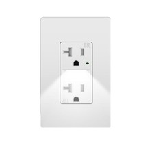 20 Amp Decorator TR Outlet Receptacle with LED 3000K Night Light UL Listed Electric Kitchen Appliances (Display-Outlet) price
