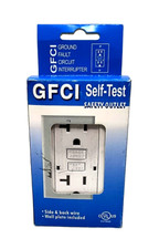GFCI Outlet Receptacle 20AMP  ETL Listed, White GFI TR WR GFCI New Electric Kitchen Appliances (Display-Outlet) price