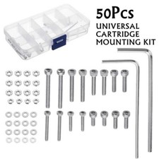 Turntable Headshell Cartridge Mounting Kit Stainless Steel Bolts Screws Nuts Set Turntable & Accessories price