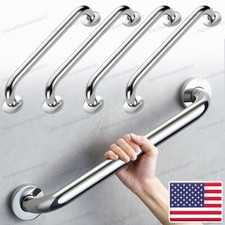 4Pcs Stainless Steel Bathroom Bathtub Grab Bar 12” Handicap Safety Hand Rails US Bathtub & Toilet Grab Bars price