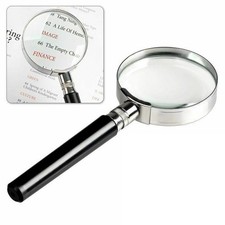 10x Magnification Handheld Magnifier Magnifying Glass Handle 50mm 2inch Durable Magnifying Glass price