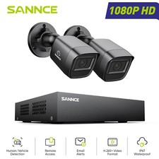 SANNCE 8CH 1080P Lite DVR 1080P CCTV Home Security Camera System Night Vision AI Security System Recorder price