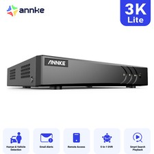 ANNKE 8CH 3K Lite H.265+ DVR Recorder For Surveillance Security Camera System Security System Recorder price