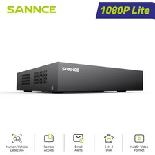 SANNCE 8CH 1080P Lite DVR Video Recorder CCTV Security System AI Human Detection Security System Recorder price