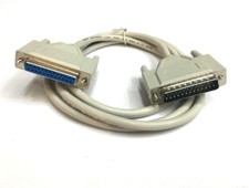 1Pcs DB25 25 Pin Male to Female  Serial Parallel Printer Extension Cable 1.5M WL Serial & Parallel Cable price