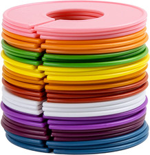 30PCS Clothes Organizers, Plastic Size Dividers, Closet Labels for Clothing Rack Wardrobe & Closet price