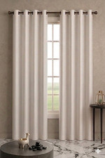 Luxury Glow Faux Silk Curtain Panel-1 Panel, 8 Grommets, Light Blocking 54 x 84 Sheer Curtain price