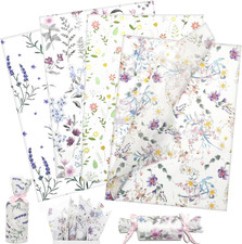 60 Sheets Floral Tissue Paper, Vintage Wildflower Gift Wrapping Tissue Paper for Tissue price