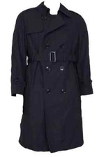 GI Army/Navy Black All Weather Coat Army Trench Coat,Removable Liner Beautiful Men's Trench Coat price