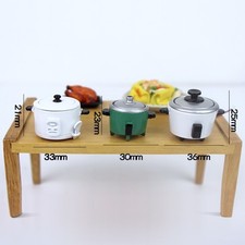 1Set 1:12 Scale Dollhouse Miniatures Accessories Rice Cooker Kitchen Appliance Electric Kitchen Appliances Dowry Sets price