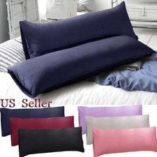 Soft Long Body Pillow Case 20"x55" 20"x30" Ultra Soft Silky Cooling Body Cover Pillowcase price