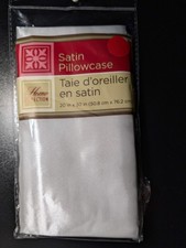 Silky Soft Satin Material Pillowcase Bed Pillow Case Cover Never Used Brand New Pillowcase price