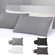 Set of 2 Pillow Cases Cover Ultra Soft Breathable Pillowcases Standard Queen Pillowcase price