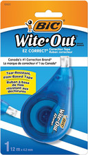 Wite Out Correction Tape, 1 Tape 11.25 X 8.63 X 6 Inches Correction Tape price