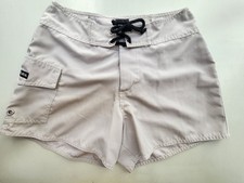 prana board shorts women, beige, size small, slightly used condition, 3.5 inseam Modest Swimwear price