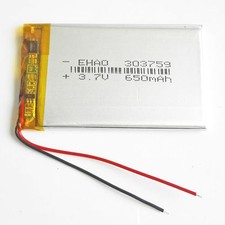 3.7V 650mAh 303759 Lipo Rechargeable Battery For Mobile Phone MP3 MID GPS PAD Mobile Phone Battery price