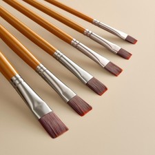 Paint Brushes Gouache Poster Colour Watercolour Flat Hog Round Acrylic Gouache Paint price