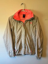 The North Face Women's HyVent Grey Jacket with Coral Lining, Size Small Women's Raincoat price