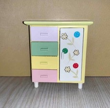 MINIATURE DOLLHOUSE 1:12 SCALE PAINTED NURSERY CHEST/DRESSER - EMWF510 Baby Room Dresser price