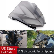 Windshield Windscreen Pare-brise Smoke For YAMAHA MT-07 FZ-07 2014-2017 FZ07 Pareо price
