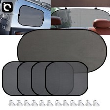 5Pcs Car Side Window Sun Shade Mesh Screen Cover Rear Baby Pet UV Protection SUV Baby Sunshade price