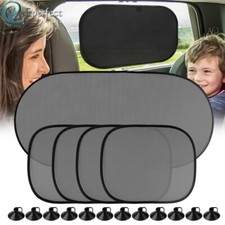 5CPS Car Side Rear Window Sun Shade Foldable Mesh Screen UV Protection for Baby Baby Sunshade price