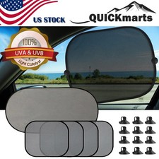 5PCS Car Side Rear Window Sun Shade Screen Mesh Cover Shield Baby Visor UV Block Baby Sunshade price