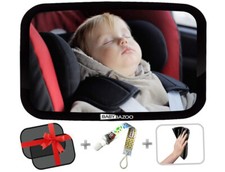 Shatterproof Baby Back-Seat Car Mirror with Free Window SunShades Baby Sunshade price