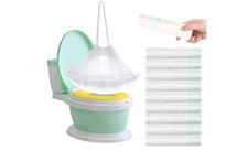 Toilet Seat Potty Bags Chair Liners Baby Training Toddler WC Universal 100 Pack Baby Potty price