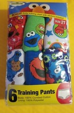 Sesame Street Unisex- Baby Potty Training Pants Multipack 6ct 2T WIth Stickers Baby Potty price