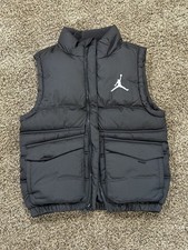 Kids Jordan Puffer Vest Black Size Small 8-10 Boys' Vest price
