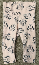 H&M Disney Minnie Mouse Baby Girl Leggings Pink Size 2-4 Months EU 62 Baby Leggings price
