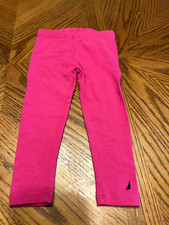 Baby Girls Dark Pink NAUTICA Full Length Leggings Pants Bottoms  Logo 18 mo Baby Leggings price